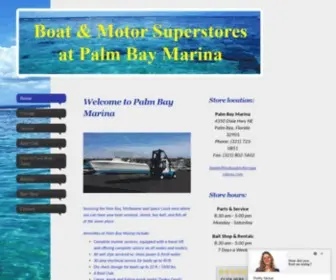 Palmbaymarina.com Screenshot