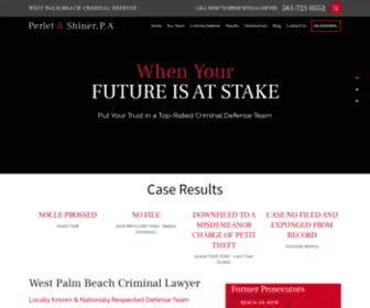 Palmbeachdefense.com(West Palm Beach Criminal Lawyer) Screenshot