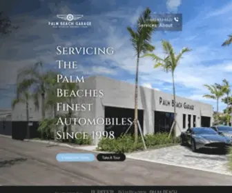 Palmbeachgarage.com(Luxury Auto Repair West Palm Beach) Screenshot