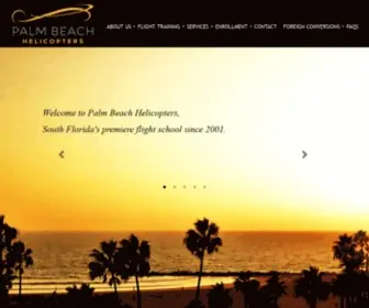 Palmbeachhelicopters.com(Palm Beach Helicopters) Screenshot