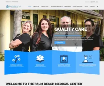 Palmbeachmedicalcenter.com(Cardiologist West Palm Beach) Screenshot