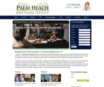 Palmbeachmortgagegroup.com(Mortgage Brokers in West Palm Beach) Screenshot