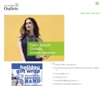 Palmbeachoutlets.com(Palm Beach Outlets) Screenshot
