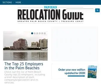 Palmbeachrelocationguide.com(Relocating To West Palm Beach & Boca Raton) Screenshot