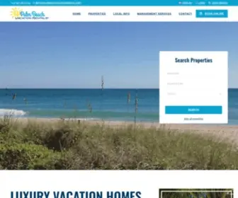 Palmbeachvacationrentals.net(West Palm Beach Florida Vacation Rentals and Palm Beach Vacation Homes) Screenshot