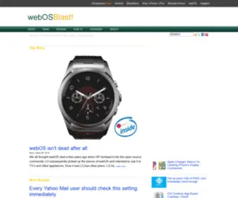 Palmblast.com(WebOS, HP TouchPad, Pre 3, News & Discussion) Screenshot