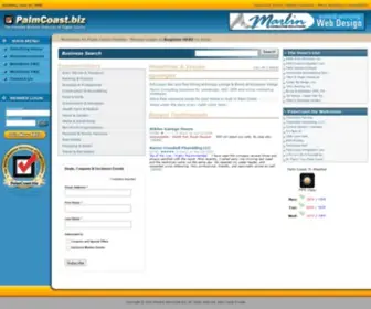 Palmcoast.biz(Palm Coast Florida Business Reviews and Flagler County Forum Discussions) Screenshot