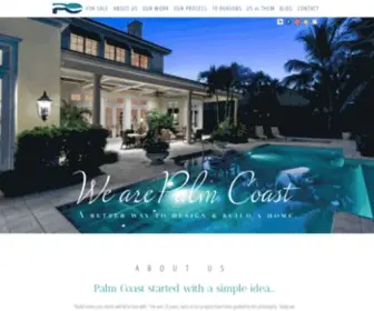 Palmcoastverobeach.com(Custom Home Builder) Screenshot