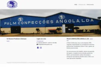 Palmconfeccoes.co.ao(Palm Confecções Angola) Screenshot