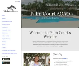 Palmcourtaoao.com(Palm Court AOAO) Screenshot