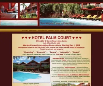 Palmcourthotel.com(Hotel Palm Court) Screenshot