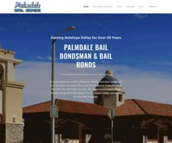 Palmdale-Bail-Bonds.com(Palmdale Bail Bondsman & Bail Bonds) Screenshot