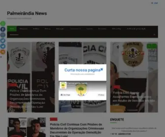 Palmeirandia.com(Palmeirândia News) Screenshot