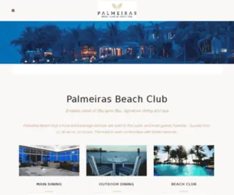Palmeirasbeachclub.com Screenshot