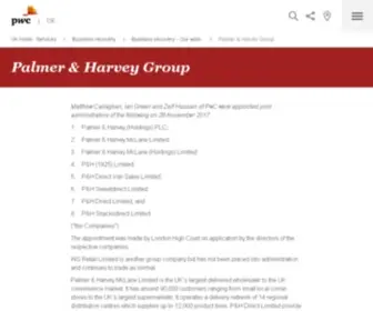 Palmerharvey.co.uk(Palmer Harvey) Screenshot