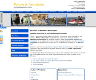 Palmerinsurance.com(Palmer & Associates) Screenshot