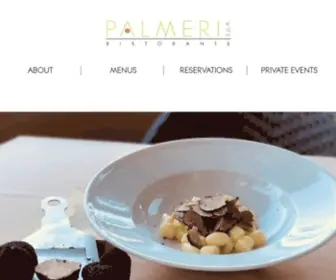 Palmeriristorantespa.com(Palmeri S.p.A) Screenshot