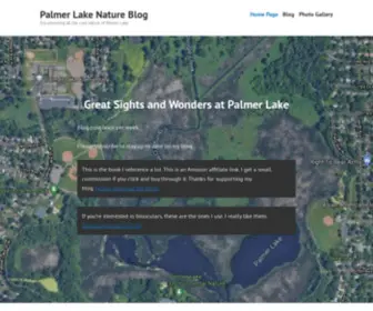 Palmerlakenatureblog.com(Documenting all the cool nature of Palmer Lake) Screenshot