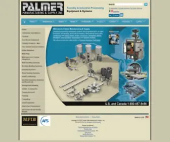 Palmermfg.com(Palmer Manufacturing) Screenshot
