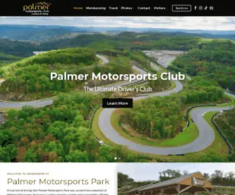 Palmermsp.com(Palmer Motorsports Club) Screenshot