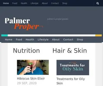 Palmerproper.com(Palmer Proper) Screenshot