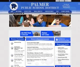 Palmerschools.org(Palmer Public School District) Screenshot