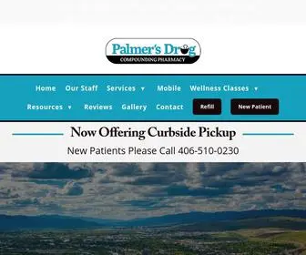 Palmersdrug.com(We compound prescriptions with you in mind. Palmer's Drug) Screenshot