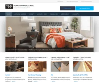 Palmershomeflooring.com(Better for Less) Screenshot
