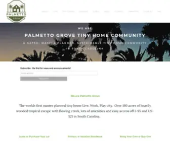 Palmettogrovecommunity.com(PALMETTO GROVE) Screenshot