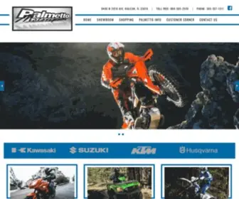 Palmettomotorsports.com(Palmetto Motorsports in Florida) Screenshot