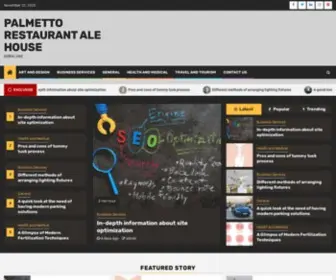 Palmettorestaurantalehouse.com(Dubai, UAE) Screenshot