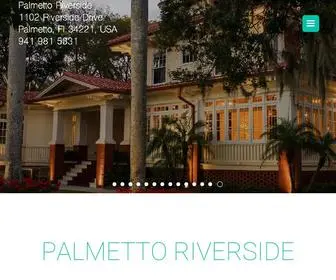 Palmettoriverside.com(Palmetto Riverside) Screenshot