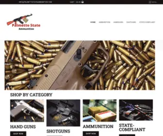 Palmettostateammunition.com(PALMETTOSTATEAMMUNITION) Screenshot