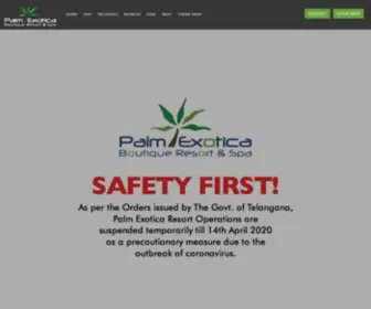 Palmexotica.com(Palm Exotica) Screenshot