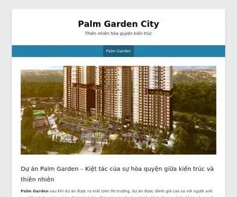 PalmGardencity.com(Dự án Palm Garden) Screenshot