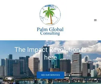 PalmGlobalconsulting.com(The Impact Revolution) Screenshot