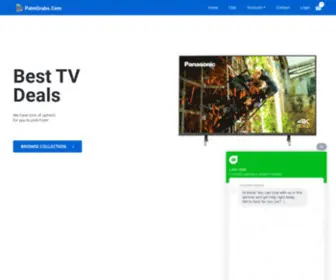 PalmGrabs.com(Online TVs Shop) Screenshot