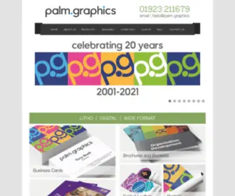 PalmGraphics.co.uk(Palm Graphics Limited) Screenshot