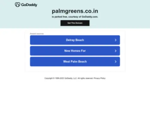 PalmGreens.co.in(Palm Greens) Screenshot