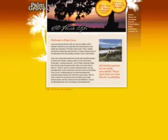 PalmGroverentals.com(Palm Grove Vacation Rentals) Screenshot