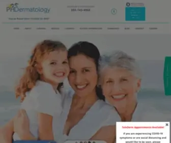 Palmharbordermatology.com(Palm Harbor) Screenshot