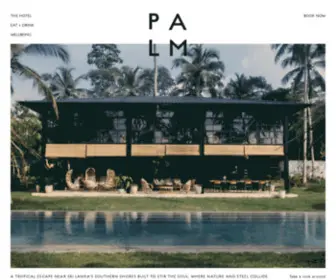 Palmhotelsrilanka.com(PALM Hotel Sri Lanka) Screenshot