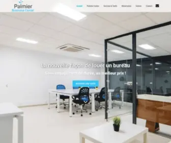 Palmiercenter.ma(Bureau équipé casablanca) Screenshot