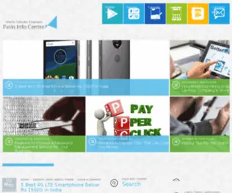 Palminfocentre.com(Palm) Screenshot