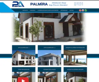 Palmiraaluminyumahsap.com.tr(PALMİRA) Screenshot