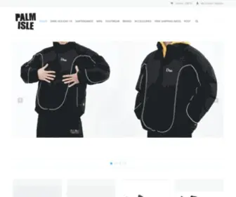 Palmisleskateshop.com(Skateboarding clothing and accessories) Screenshot