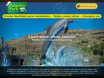 Palmitospark.es(Parques acuáticos) Screenshot