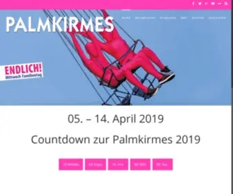 Palmkirmes.de(Herzlich Willkommen zur Palmkirmes Recklinghausen) Screenshot