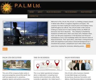 Palmltd.com(PALM LTD) Screenshot