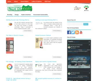 Palmoiltoday.net(Palm Oil Today) Screenshot